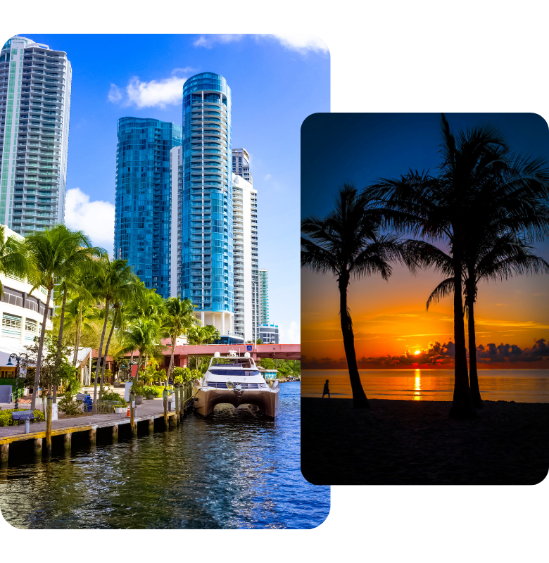 Medicare Headquarters, Ft. Lauderdale, FL - City Skyline